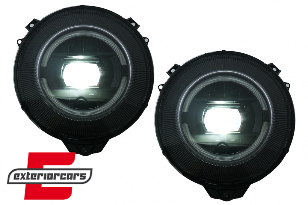 Full LED prednji farovi Facelift 2018 dizajn (crna) / Mercedes G-klasa W463 (2005-2017) - Slika 8