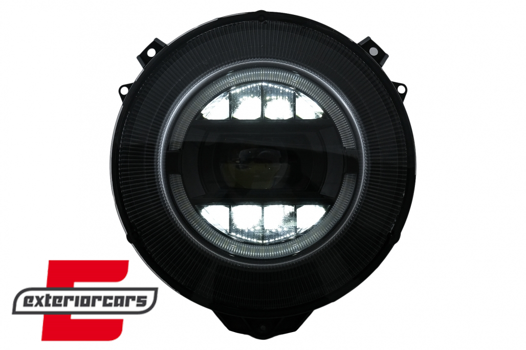Full LED prednji farovi Facelift 2018 dizajn (crna) / Mercedes G-klasa W463 (2005-2017) - Slika 12