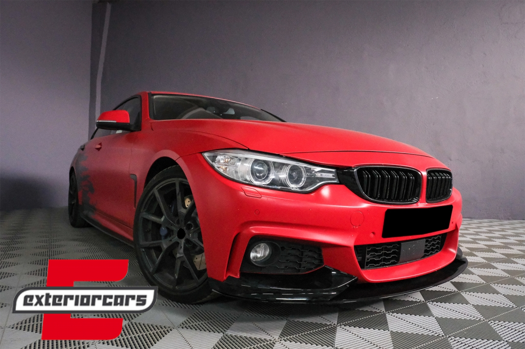 Prednji splitter M-Performance dizajn (piano crna) / BMW serije 4 F32 Coupe F33 Cabrio F36 Gran Coupe (2013-03.2019) - Slika 18