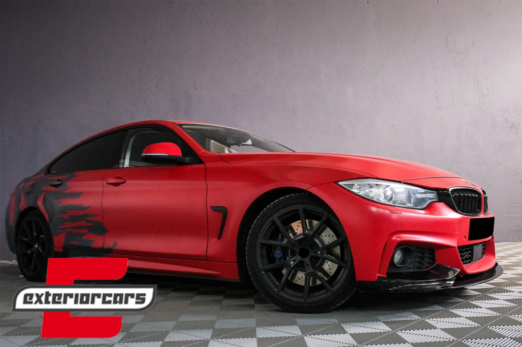 Prednji splitter M-Performance dizajn (piano crna) / BMW serije 4 F32 Coupe F33 Cabrio F36 Gran Coupe (2013-03.2019) - Slika 20
