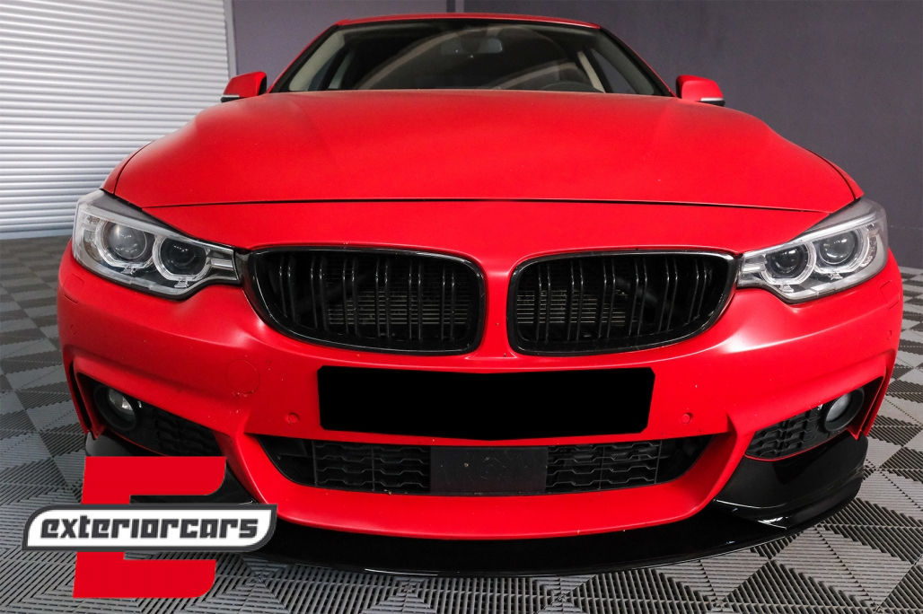 Prednji splitter M-Performance dizajn (piano crna) / BMW serije 4 F32 Coupe F33 Cabrio F36 Gran Coupe (2013-03.2019) - Slika 21