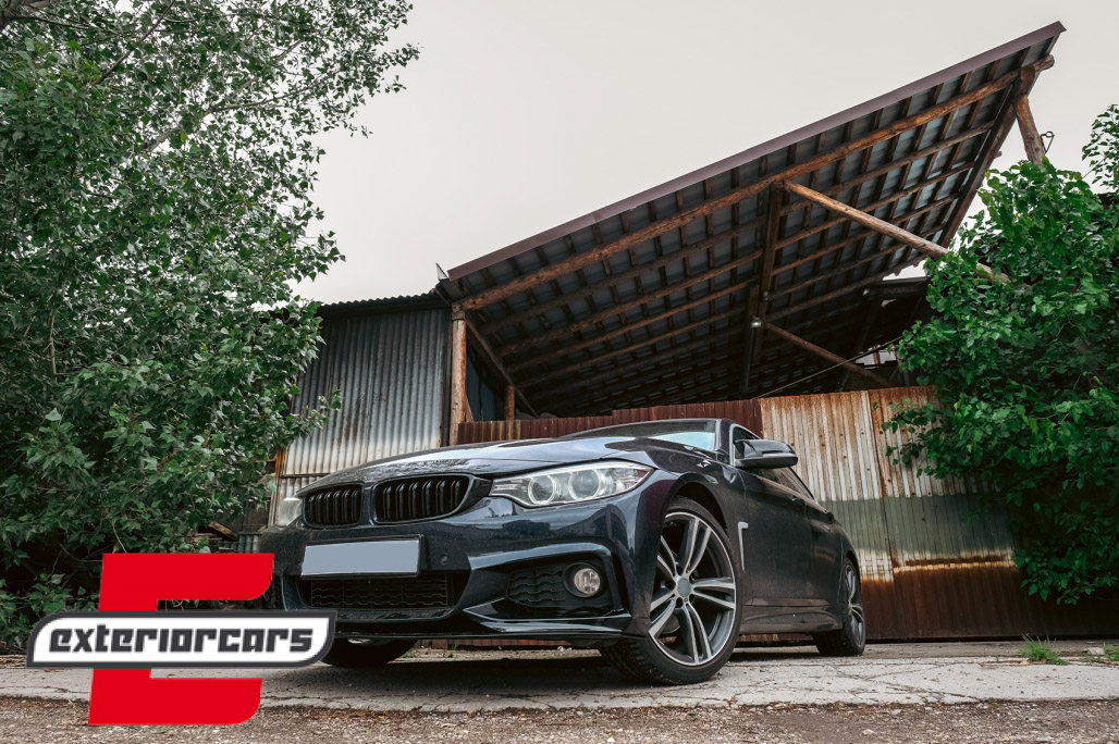 Prednji splitter M-Performance dizajn (piano crna) / BMW serije 4 F32 Coupe F33 Cabrio F36 Gran Coupe (2013-03.2019) - Slika 26