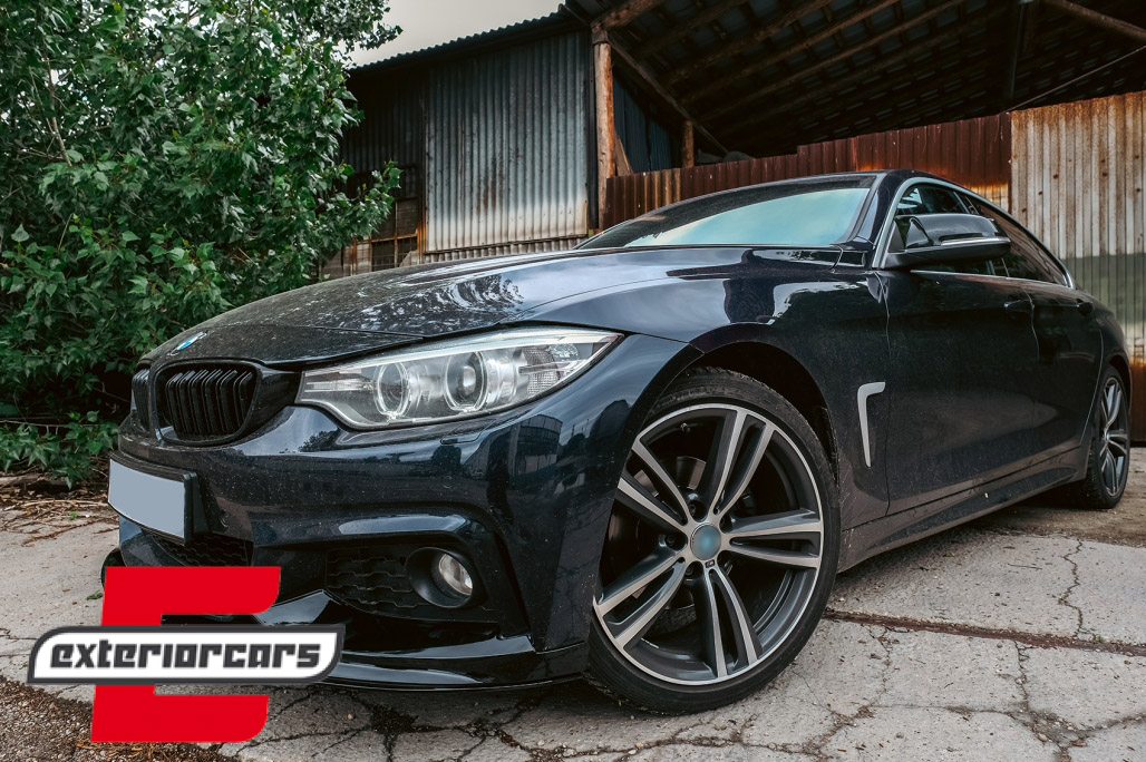 Prednji splitter M-Performance dizajn (piano crna) / BMW serije 4 F32 Coupe F33 Cabrio F36 Gran Coupe (2013-03.2019) - Slika 29