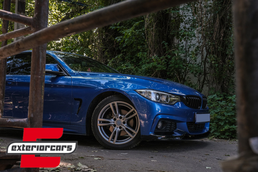 Prednji splitter M-Performance dizajn (piano crna) / BMW serije 4 F32 Coupe F33 Cabrio F36 Gran Coupe (2013-03.2019) - Slika 31