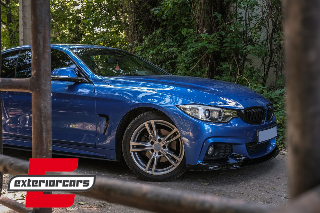 Prednji splitter M-Performance dizajn (piano crna) / BMW serije 4 F32 Coupe F33 Cabrio F36 Gran Coupe (2013-03.2019) - Slika 32