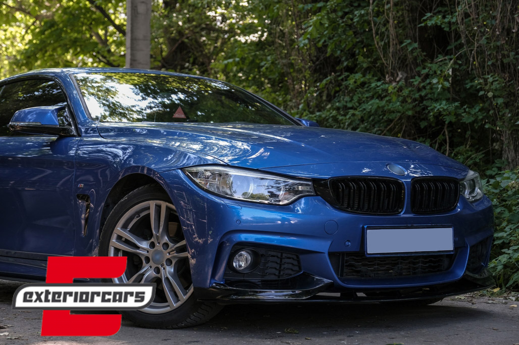 Prednji splitter M-Performance dizajn (piano crna) / BMW serije 4 F32 Coupe F33 Cabrio F36 Gran Coupe (2013-03.2019) - Slika 33