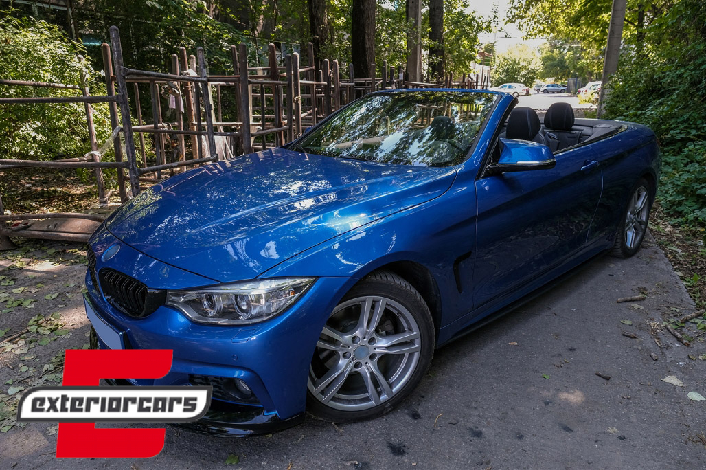 Prednji splitter M-Performance dizajn (piano crna) / BMW serije 4 F32 Coupe F33 Cabrio F36 Gran Coupe (2013-03.2019) - Slika 35