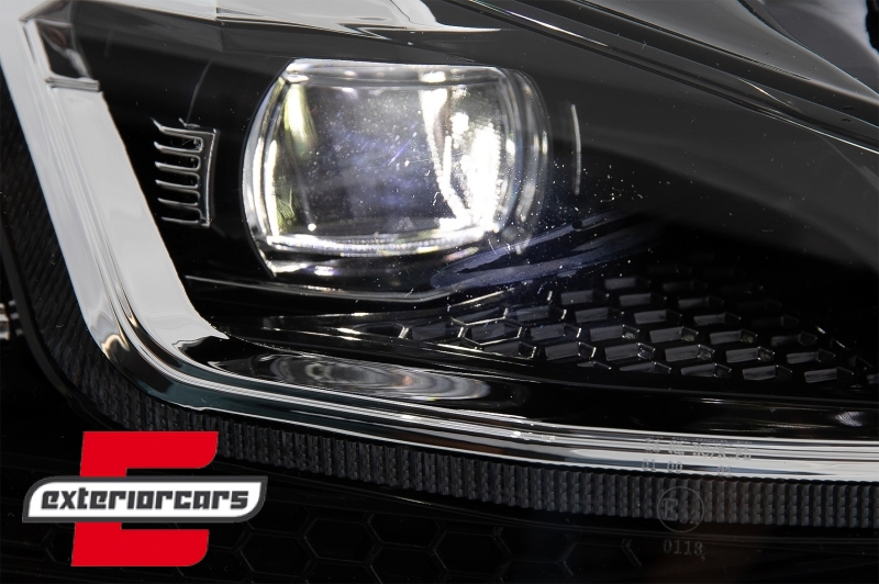 Prednja svjetla LED DRL SEQ žmigavci R line look / VW Golf 7.5 Facelift (2017-2019) - Slika 9