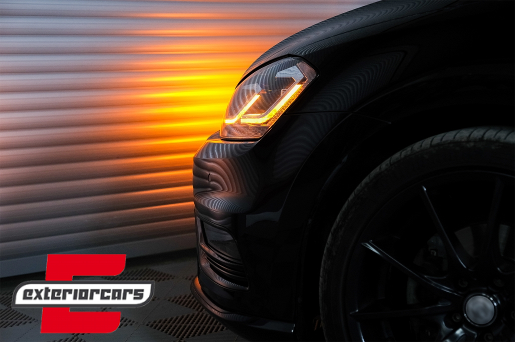 Prednja svjetla LED DRL SEQ žmigavci R line look / VW Golf 7.5 Facelift (2017-2019) - Slika 13