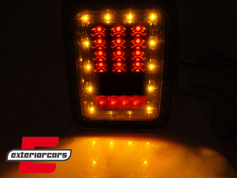 Full LED stražnja svjetla (smoke) / Jeep Wrangler JK (2007-2017) - Slika 3
