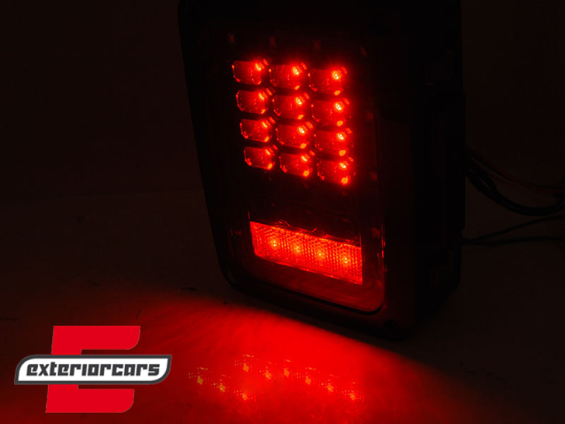 Full LED stražnja svjetla (smoke) / Jeep Wrangler JK (2007-2017) - Slika 4
