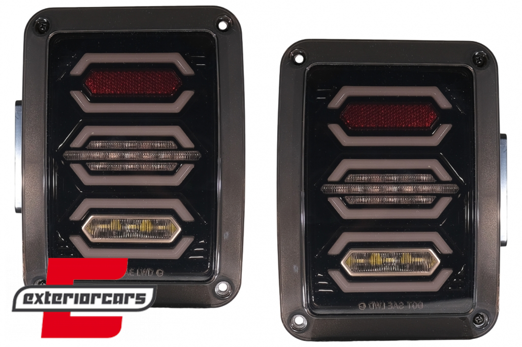 Full LED stražnja svjetla (smoke) / JEEP Wrangler JK (2007-2017) - Slika 10
