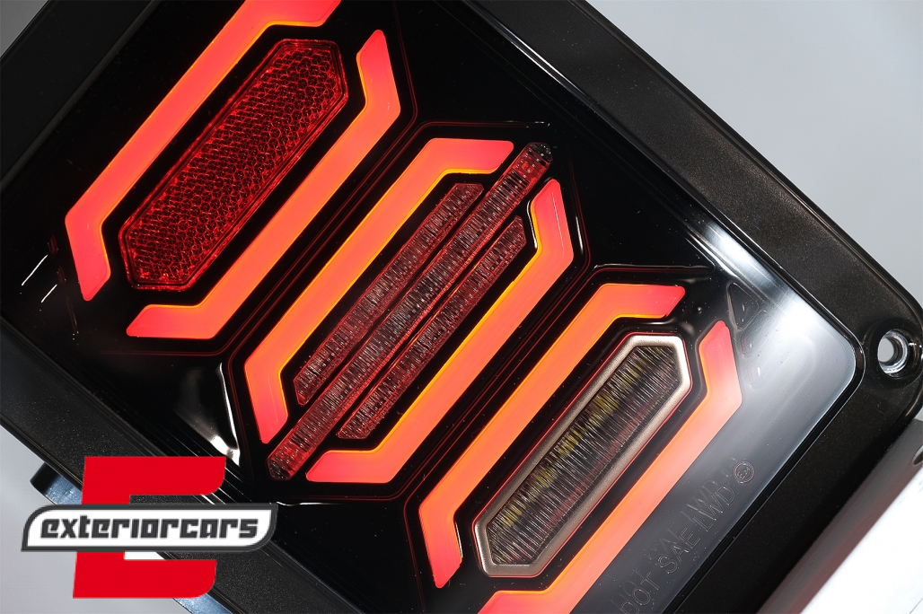 Full LED stražnja svjetla (smoke) / JEEP Wrangler JK (2007-2017) - Slika 3