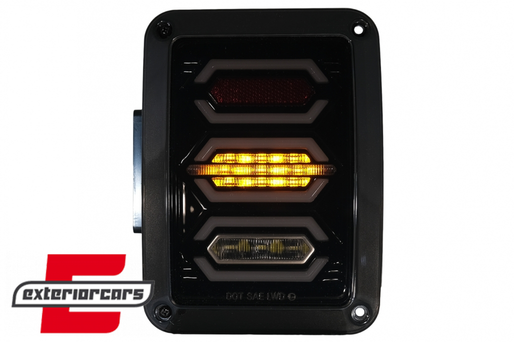 Full LED stražnja svjetla (smoke) / JEEP Wrangler JK (2007-2017) - Slika 4
