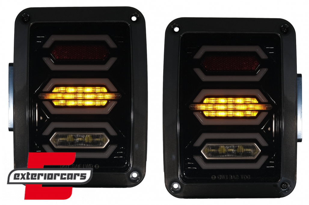 Full LED stražnja svjetla (smoke) / JEEP Wrangler JK (2007-2017) - Slika 5