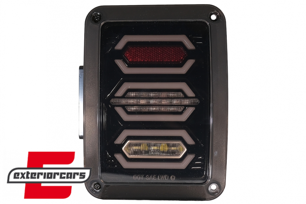 Full LED stražnja svjetla (smoke) / JEEP Wrangler JK (2007-2017) - Slika 9
