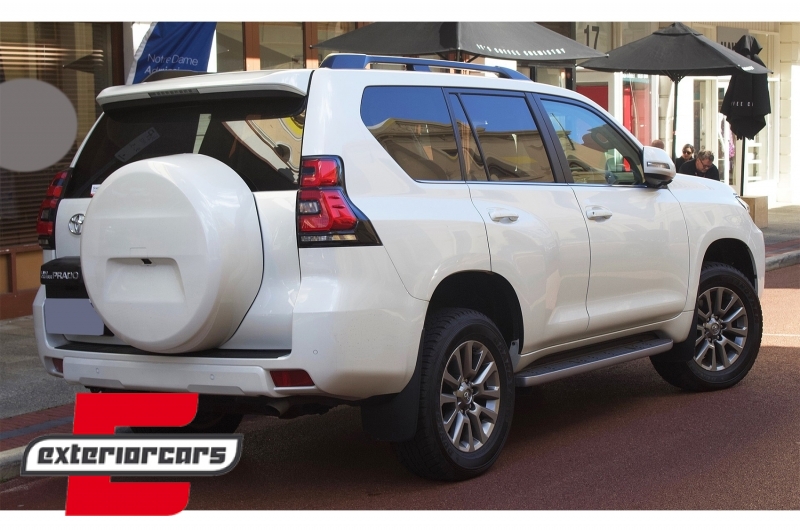 LED stražnja svjetla 2018+ LightBar dizajn (crvena/kristal) / Toyota Land Cruiser FJ150 Prado (2010-2018) - Slika 11