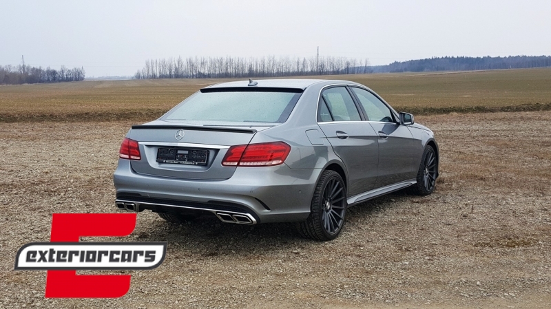 Lip bunkera AMG dizajn (piano crna) / Mercedes E-klasa W212 (2009-2016) - Slika 8
