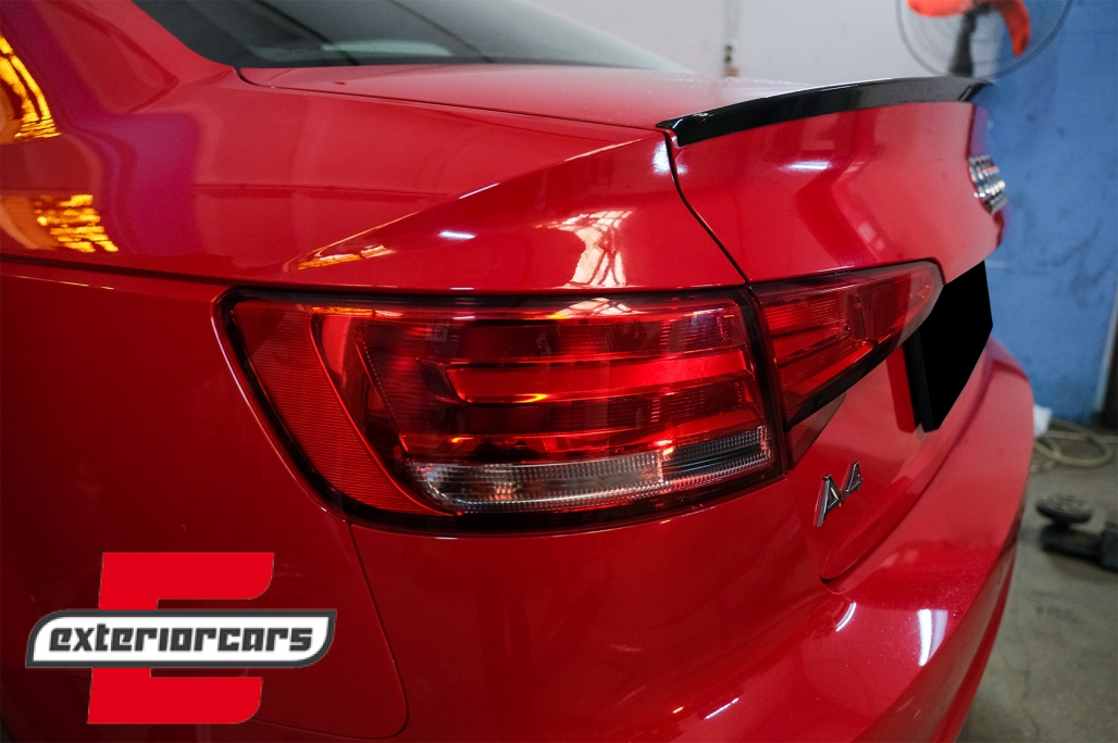 Lip bunkera S-line dizajn (piano crna) / Audi A4 B9 limuzina (2016-2024) - Slika 12