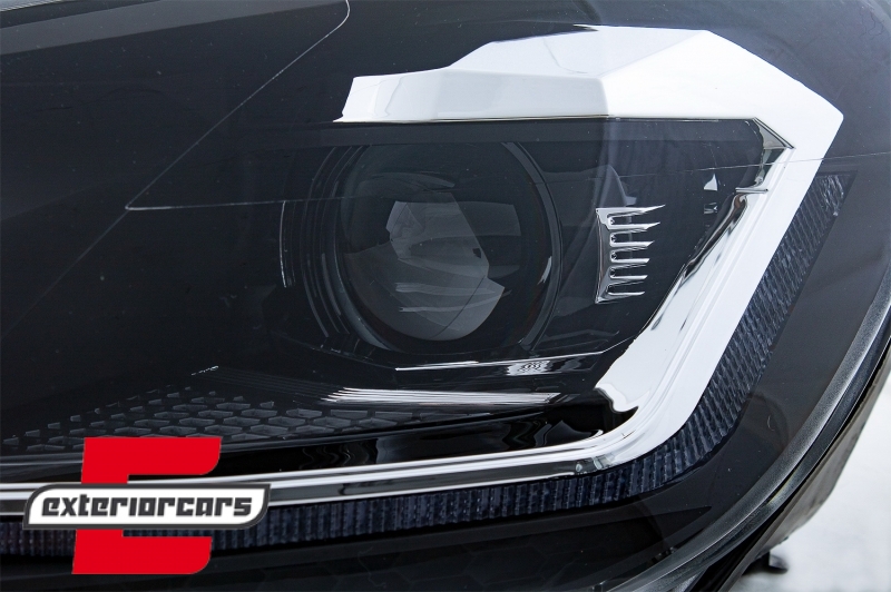 Prednja svjetla LED SEQ žmigavci G7.5 R line look / VW Golf 6 VI (2008-2013) - Slika 12