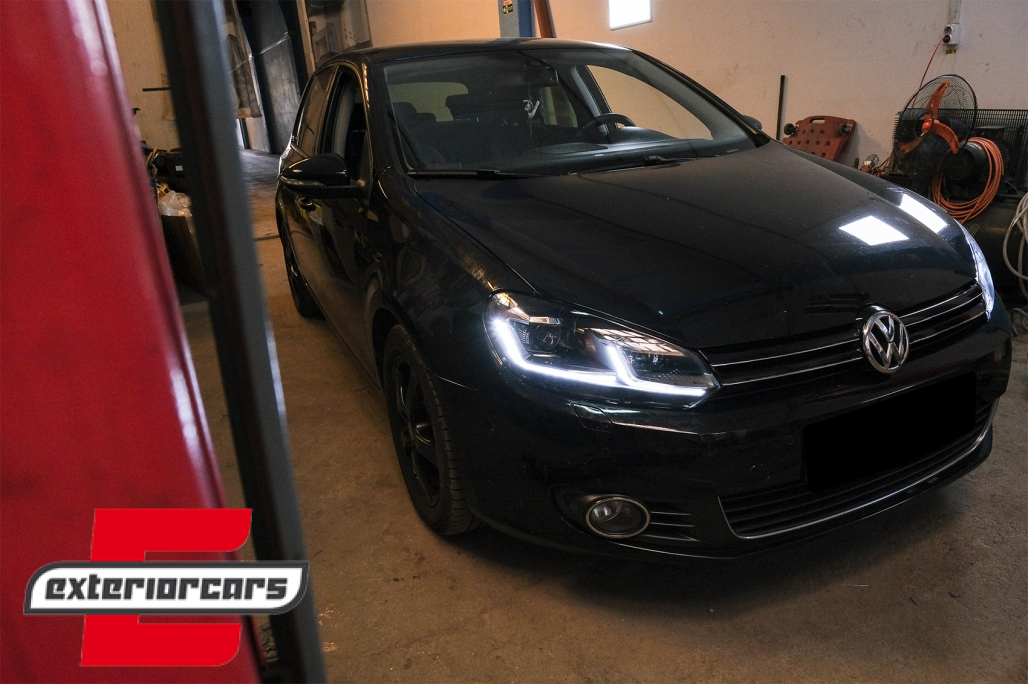 Prednja svjetla LED SEQ žmigavci G7.5 R line look / VW Golf 6 VI (2008-2013) - Slika 18