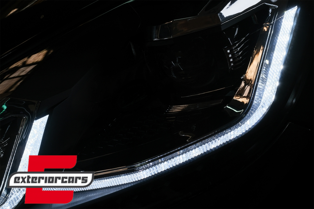 Prednja svjetla LED SEQ žmigavci G7.5 R line look / VW Golf 6 VI (2008-2013) - Slika 15