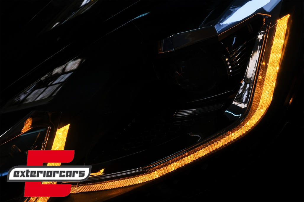 Prednja svjetla LED SEQ žmigavci G7.5 R line look / VW Golf 6 VI (2008-2013) - Slika 16