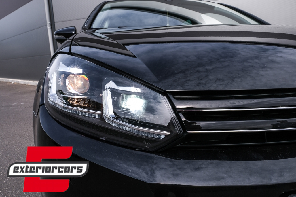 Prednja svjetla LED SEQ žmigavci G7.5 R line look / VW Golf 6 VI (2008-2013) - Slika 28