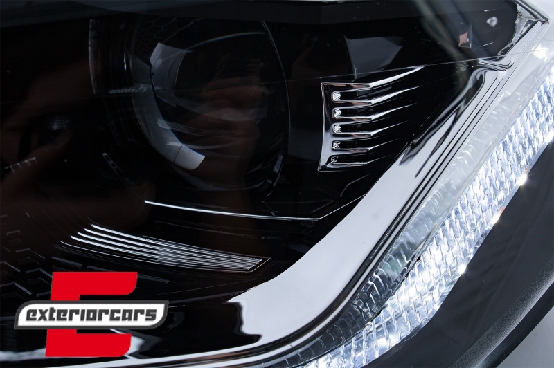 Prednja svjetla LED SEQ žmigavci G7.5 R line look / VW Golf 6 VI (2008-2013) - Slika 8