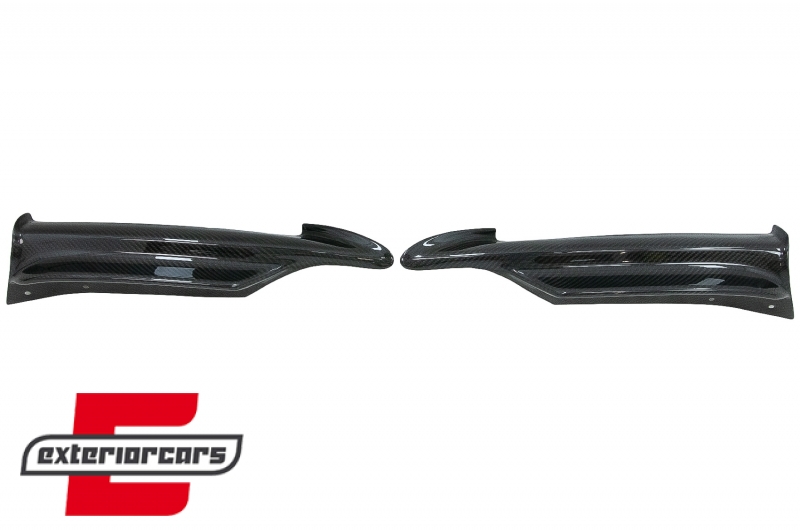 Splitteri za M paket branik (pravi carbon) / BMW serije 3 E90 E91 limuzina karavan (2005-2008) - Slika 2