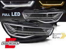 Full LED prednja svjetla SEQ žmigavci Facelift Matrix dizajn / Audi A6 4G C7 (2011-2018)