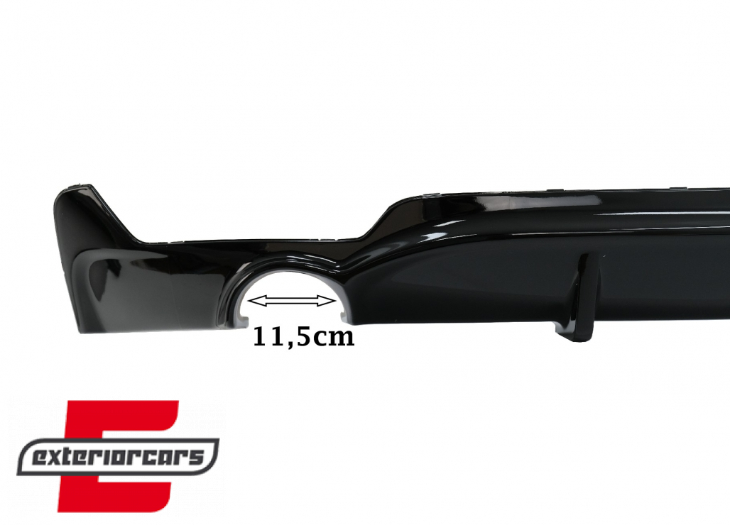 Difuzor zraka M-Performance dizajn (piano crna) / BMW serije 4 F32 F33 F36 (2013-2019) - Slika 8