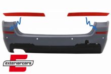 Katadiopteri zadnjeg branika M paket dizajn / BMW serije 5 F11 (2010-2017)