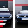 Poklopci retrovizora (piano crna) / VW Golf VII 7 & 7.5 (2013-2019) Touran II (2015-2016) Golf Alltrack (2014-2017) - Slika 8