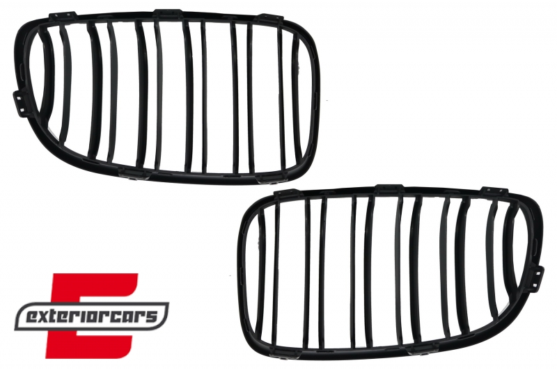 Prednja maska 1M dizajn (mat crna) / / BMW serije 1 E81 E82 E87 E88 (2007-2011) LCI - Slika 7