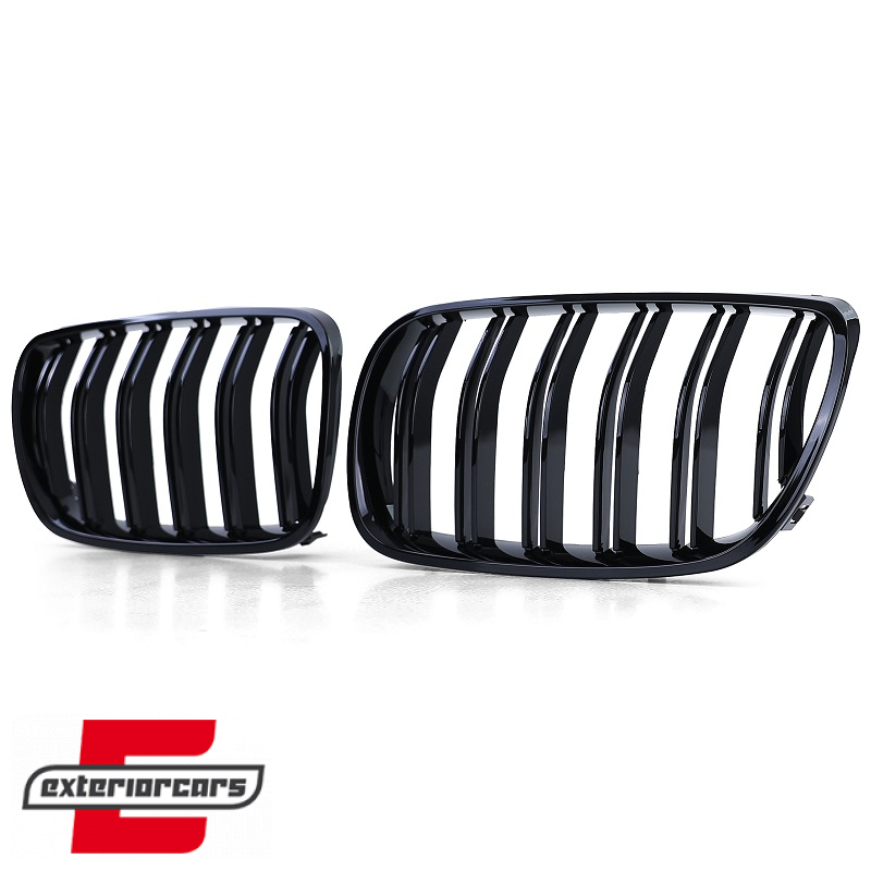 Prednja maska X3M dizajn (piano crna) / BMW X3 E83 LCI (2007-2010) - Slika 3