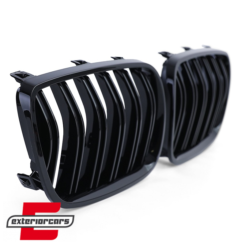 Prednja maska X3M dizajn (piano crna) / BMW X3 E83 LCI (2007-2010) - Slika 4