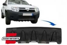 Zaštita prednjeg branika (piano crna) / DACIA Duster 4x4 / 4x2 (2010-2017)