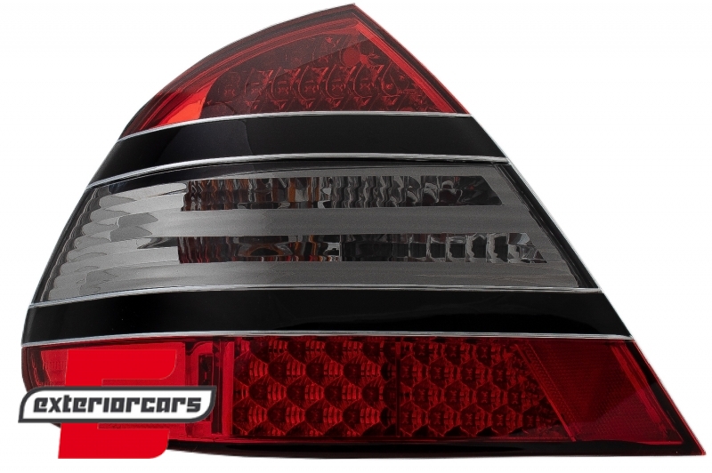 LED stražnja svjetla (crvena/smoke) / Mercedes E-klasa W211 limuzina (2002-04.2006) - Slika 3
