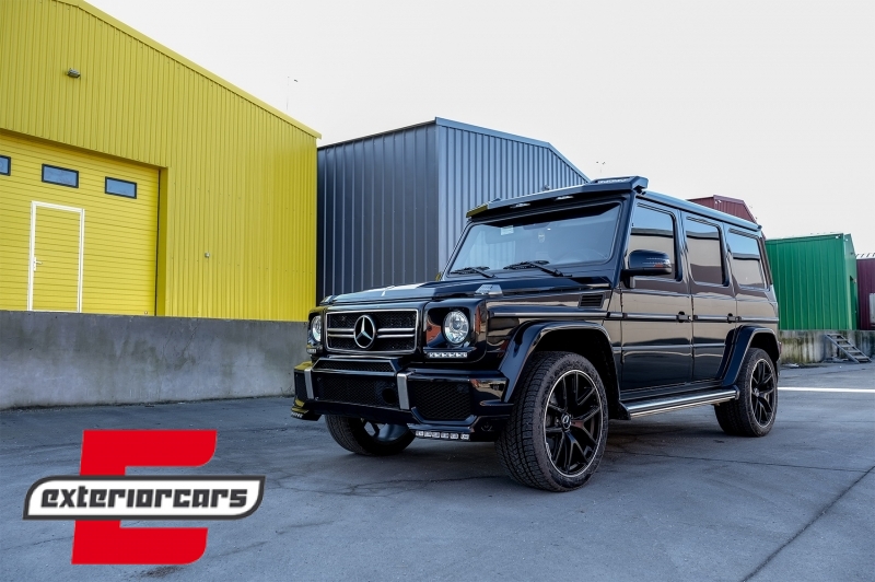 Prednji nastavak branika LED DRL B-dizajn / Mercedes G-klasa W463 (1989-2017) - Slika 12