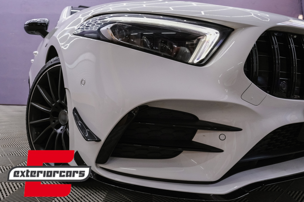 Bočni flapovi A35 AMG dizajn (piano crna) / Mercedes A-klasa W177 V177 (04.2018-12.2022) - Slika 9