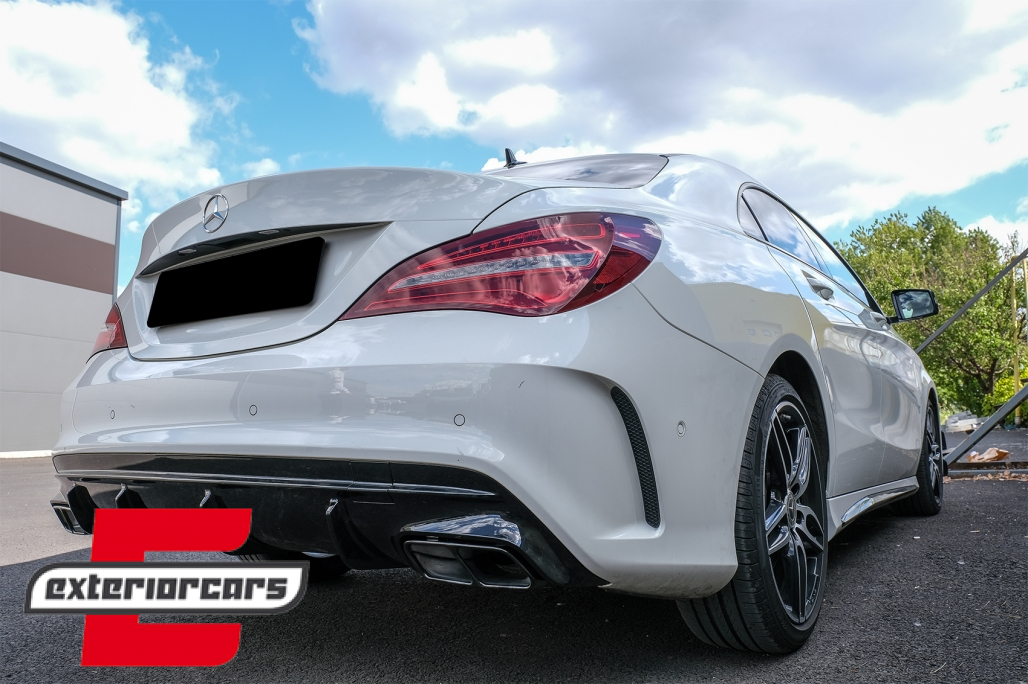 Difuzor zraka & nastavci auspuha CLA45 AMG dizajn (Carbon look) / Mercedes CLA W117 (2013-2018) - Slika 16