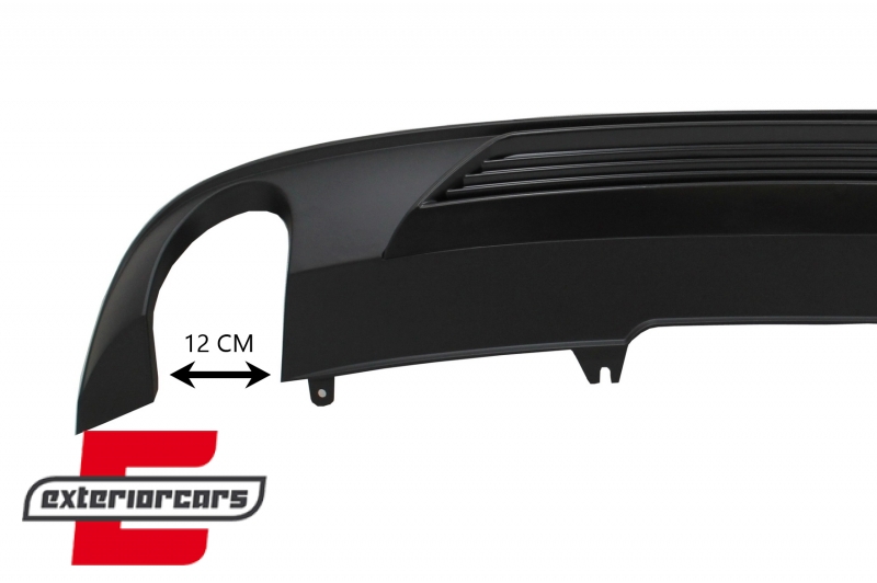 Difuzor zraka Sport dizajn (crna) / Audi A4 B9 8W limuzina karavan (2016-2018) - Slika 8