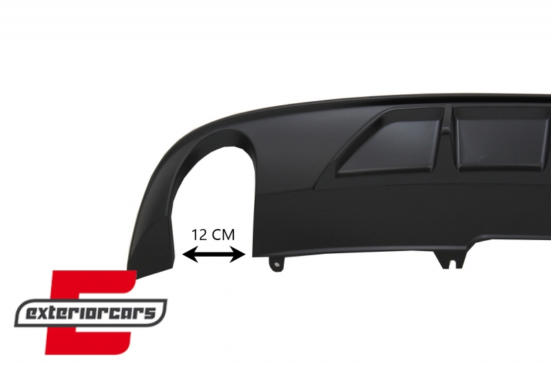 Difuzor zraka Sport dizajn (crna) / Audi A4 B9 8W limuzina karavan (2016-2018) - Slika 8
