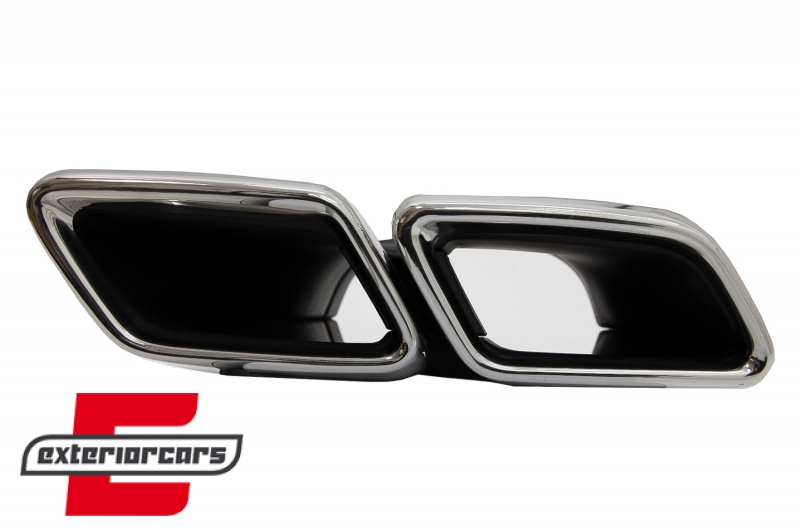 Difuzor zraka & nastavci auspuha E63 AMG dizajn (Chrome Edition) / Mercedes E-klasa W213 AMG Line (2016-2019) - Slika 10