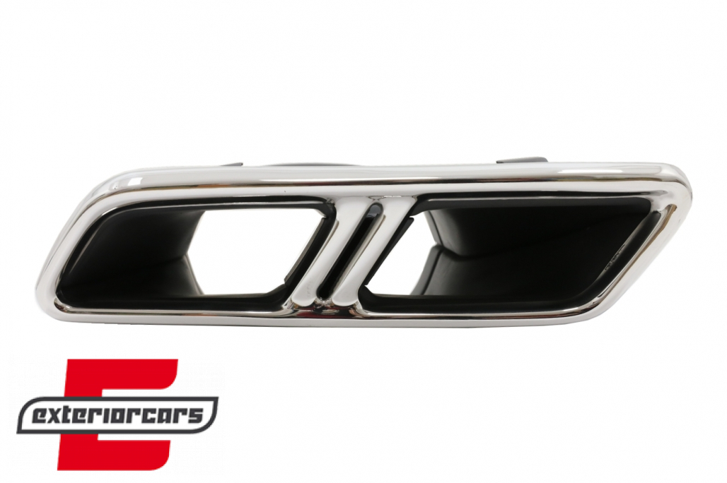 Nastavci auspuha E63S GLC63S AMG dizajn (chrome) / Mercedes E-klasa W213 (2016-) E63S dizajn GLC SUV X253 GLC Coupe C253 (2015-2017) - Slika 2