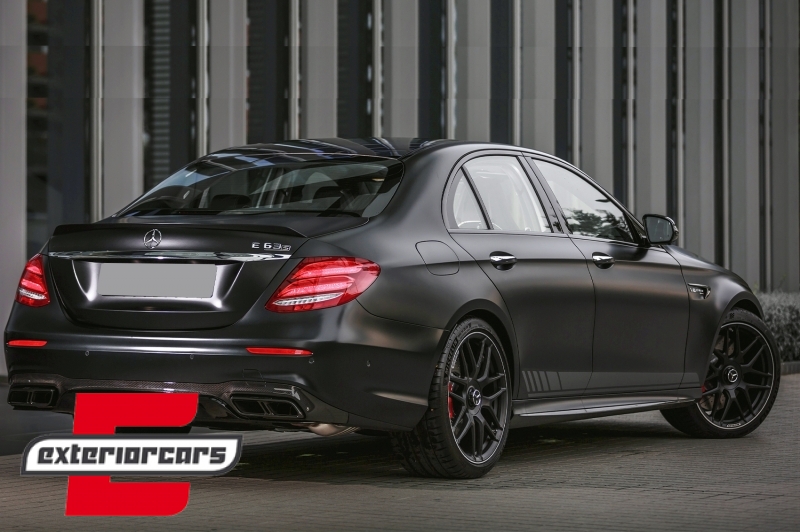 Nastavci auspuha E63 S AMG dizajn (crna) / Mercedes E-klasa W213 (2016-) E63 S dizajn GLC SUV X253 GLC Coupe C253 (2015-2017) - Slika 11