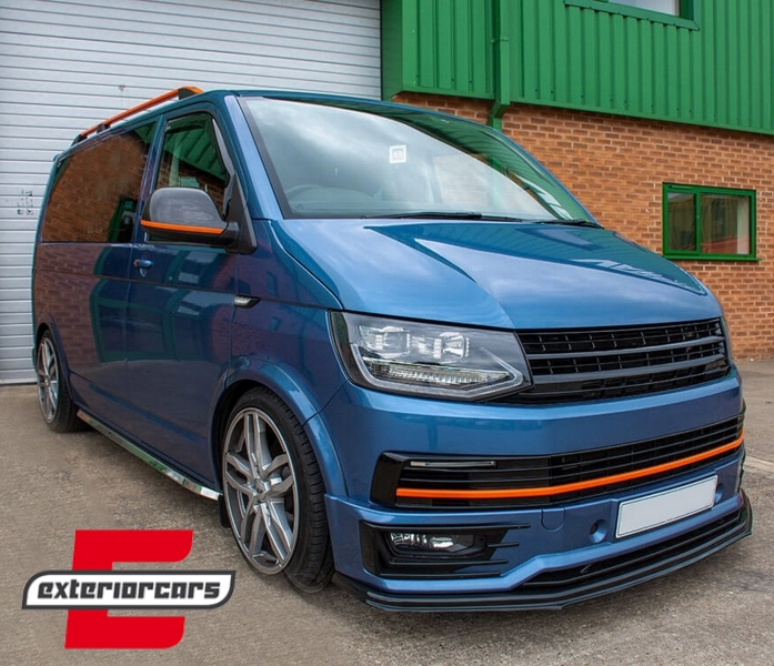 Prednja maska bez znaka (mat crna) / VW T6 Bus Transporter (2015-2019) - Slika 6