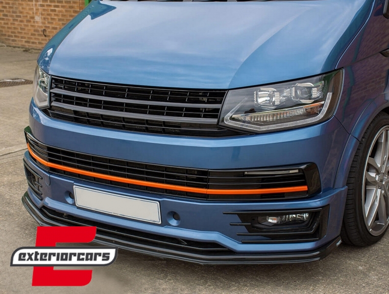 Prednja maska bez znaka (mat crna) / VW T6 Bus Transporter (2015-2019) - Slika 7