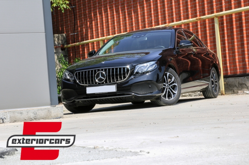 Prednja maska GT-R Panamericana dizajn (chrome) / Mercedes E-klasa W213 S213 C238 A238 (2016-2019) - Slika 7